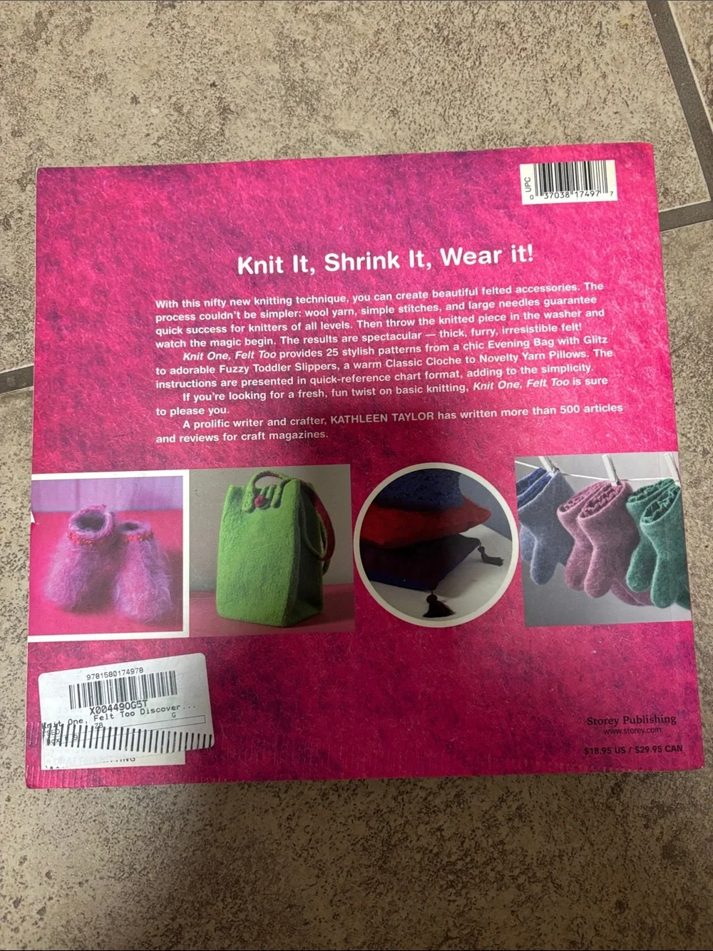 Knit One, Felt Too by Kathleen Taylor
